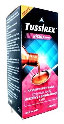TUSSIREX sirup 1x120 ml