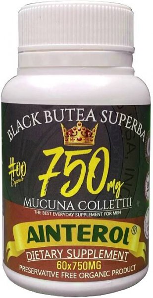 AINTEROL® Black Butea Superba 750MG