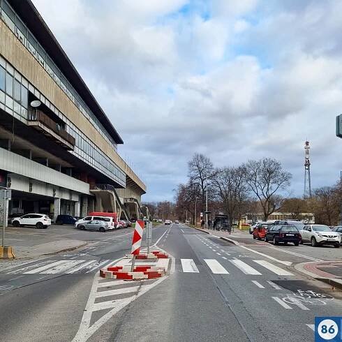 Nový radar monitoruje vozidla v ulici Atletická – dopravni6.cz