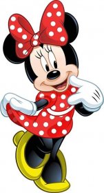 Puzzle Disney Vzdělávací dřevěné puzzle - Minnie