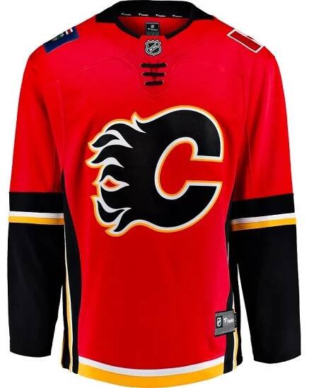 Dres Fanatics Breakaway Jersey NHL Calgary Flames domáce