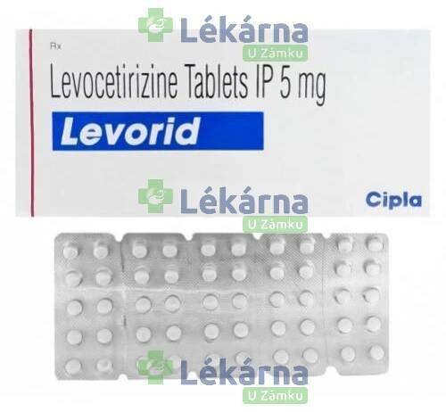 Levocetirizin Tableta 5mg – Prodej bez Receptu za Nejnižší Cenu