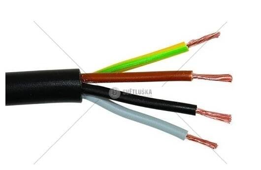 Kabel 4-žilový 4x0,75mm