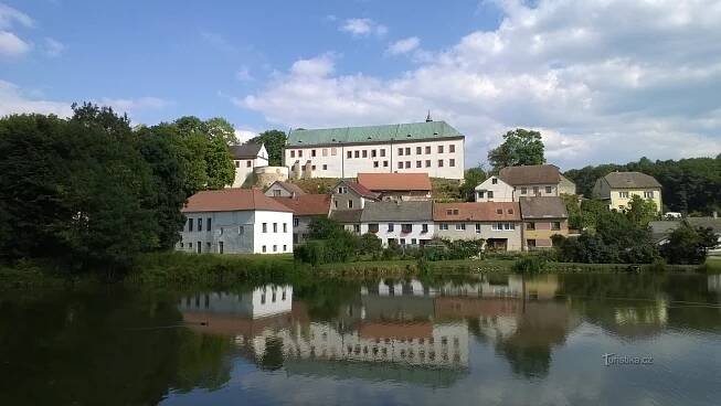 Žirovnice - město a zámek.