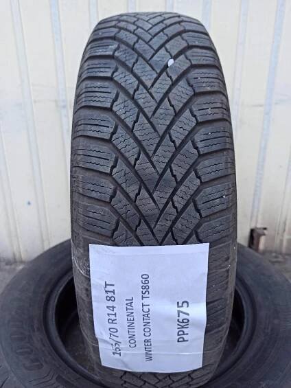 Zimní pneu Continental Winter Contact TS860 165/70 R14 81T 6mm 1ks - Pneumatiky
