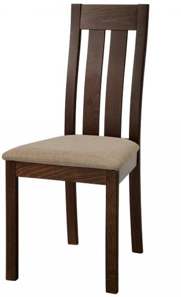 Jídelní židle Autronic hnědá Masiv BC-2602 WAL