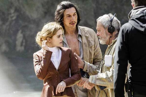 Joana Ribeiro, Adam Driver, Terry Gilliam - Muž, který zabil Dona Quijota - Z natáčení