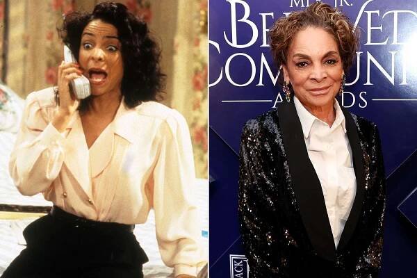 Jasmine Guy in 'A Different World' ; Jasmine Guy attends The 2025 Beloved Community Awards on January 18, 2025 in Atlanta, Georgia. 