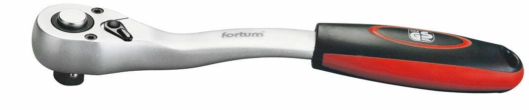 Fotografie Ráčna Mechanic, 3/8", L 193mm, 72 zubů, CrV/S2 FORTUM Fortum A46:209867