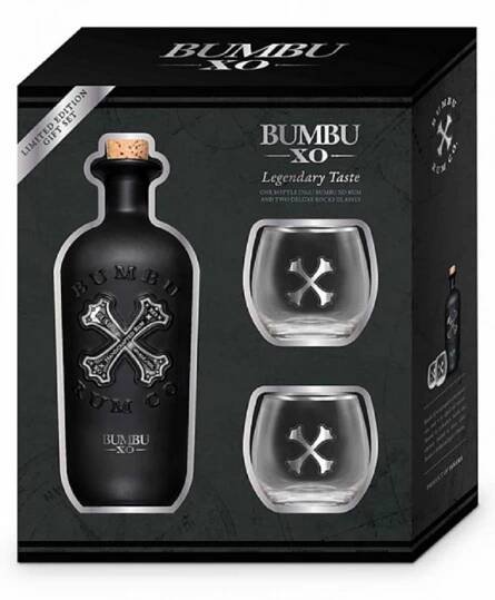 Bumbu XO 0,7l 40% + 2x sklo GB