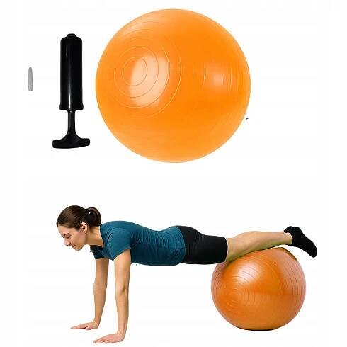 GYMNASTICKÝ MÍČ REHABILITAČNÍ TRÉNINK FITNESS 45 CM + PUMPIČKA