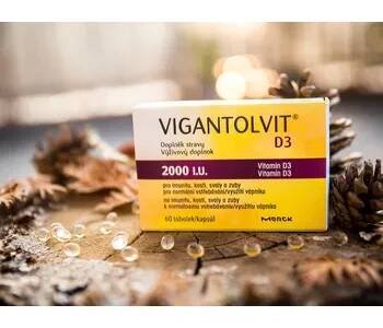 doplněk stravy Vigantolvit D3 2000 I.U.
