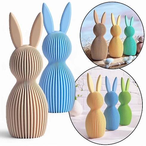 Dekorativní figurka králíka 15 cm Velikonoční zajíček, zajíc, dekorace