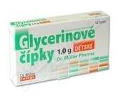 Dr.Müller Glycerinové čípky 1.0g 12 ks…