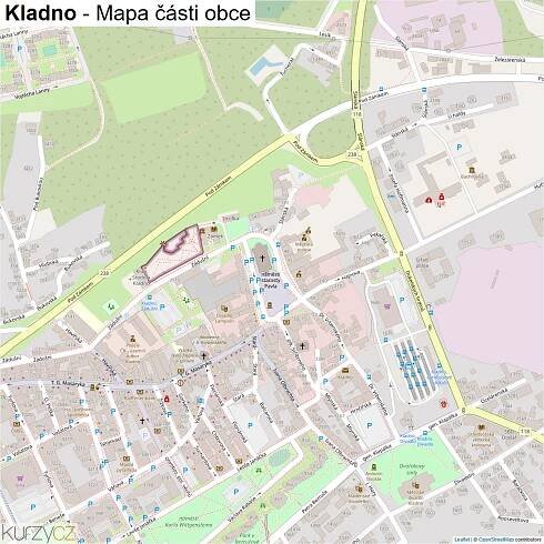 Kladno - mapy | Kurzy.cz