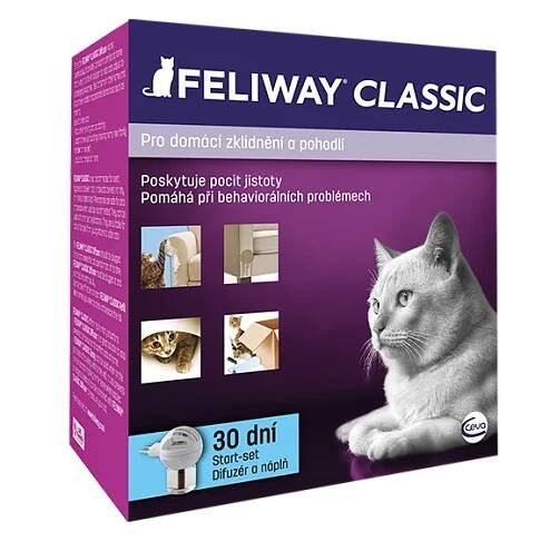 Feliway Classic difuzér a náplň pro kočky 48 ml