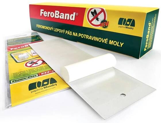PAPÍRNA MOUDRÝ Feroband Mololapka na potravinové moly 4,8×18 cm