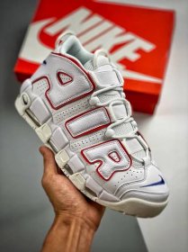Nike Air More Uptempo “USA Hoops” White Red Blue DX2662-100