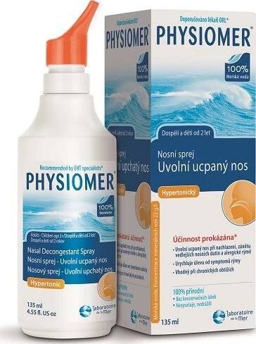 45 recenzí Omega Pharma Physiomer Alergie a nosní dutiny 135 ml