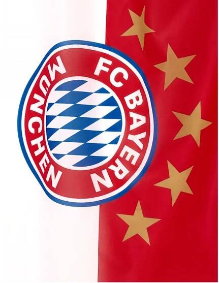 vlajka FC Bayern München Logo - 90 x 60 cm