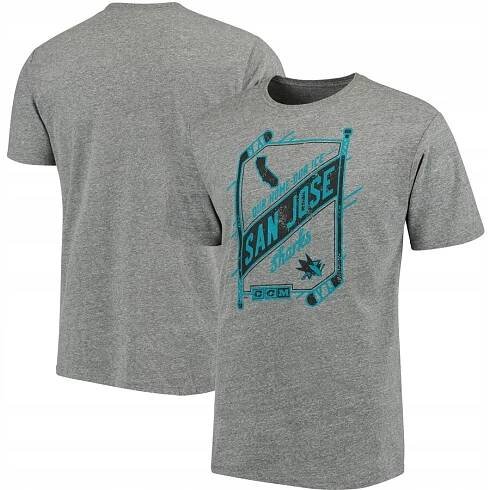 Tričko San Jose Sharks CCM Vintage NHL S