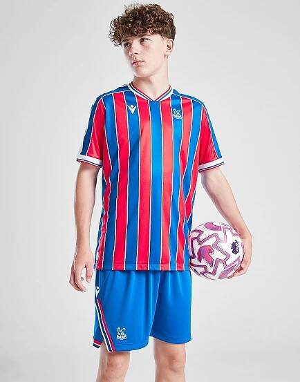 Macron Crystal Palace FC 2025/26 Home Shorts Junior