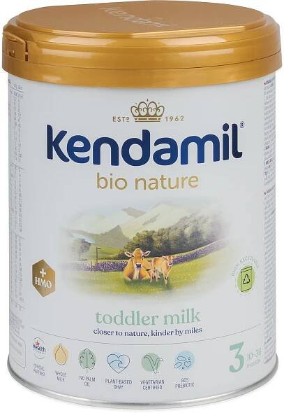 KENDAMIL 3 BIO Nature HMO+ 800g 499 Kč