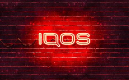 1290x2796px, 2K Free download | IQOS red logo, , red brickwall, IQOS ...