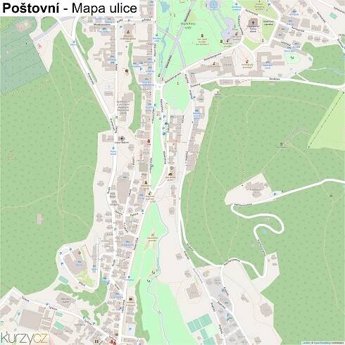 Poštovní - mapy | Kurzy.cz