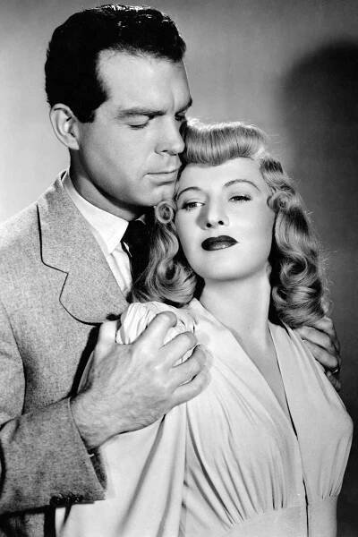 Fred MacMurray and Barbara Stanwyck in 'Double Indemnity'