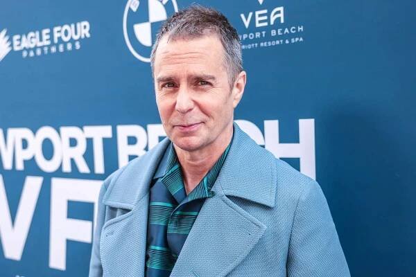 Sam Rockwell attends the Newport Beach TV FEST Sunday Line-Up at Lido Theater on June 08, 2025 in Newport Beach, California