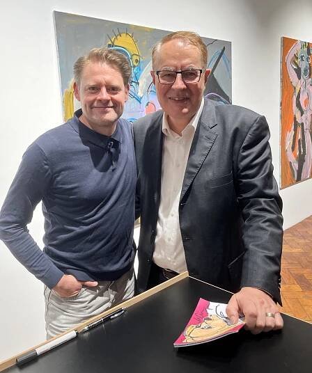 Besucherstrom bei Max Giermann – Kunstverein Ulm e.V.