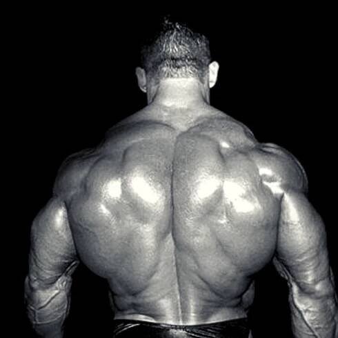 Dorian Yates Relaxed Back