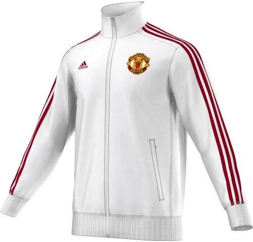 Pánská mikina adidas Manchester United FC 3S Training Top White