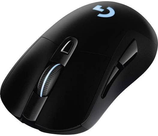 Logitech Gaming G703 Lightspeed optická herní myš, přenos bezdrátový, 6 tlačítko, 16000 dpi, černá