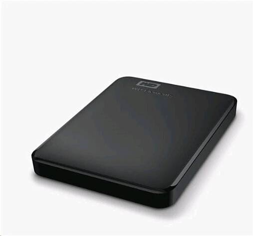 Externí pevný disk 2,5" Western Digital 1TB černá barva
