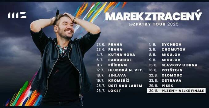 Marek Ztracený Tour 2025 (Praha)