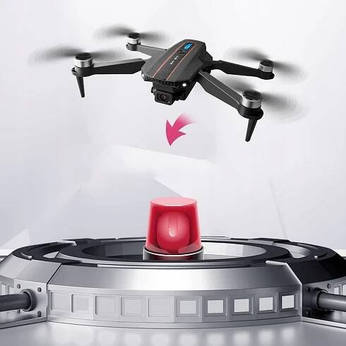 BEZKARTÁČOVÝ DRON HRAČKA S91 1080P 2 KAMERY WIFI APLIKACE VZNÁŠENÍ za 732.00CZK - Allegro