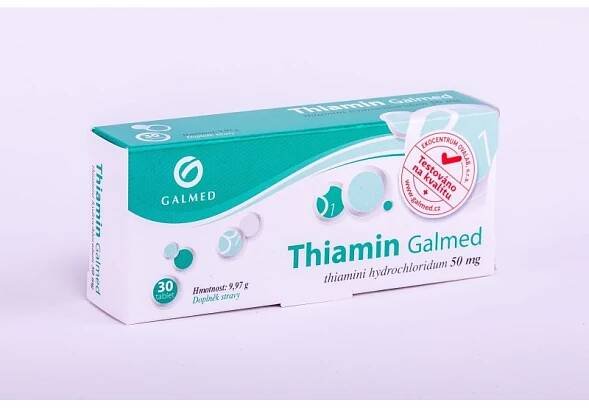 GALMED Thiamin 50 mg 30 tablet