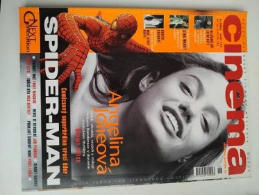 Spiderman CINEMA filmový časopis. Staré vydání, skvělý stav