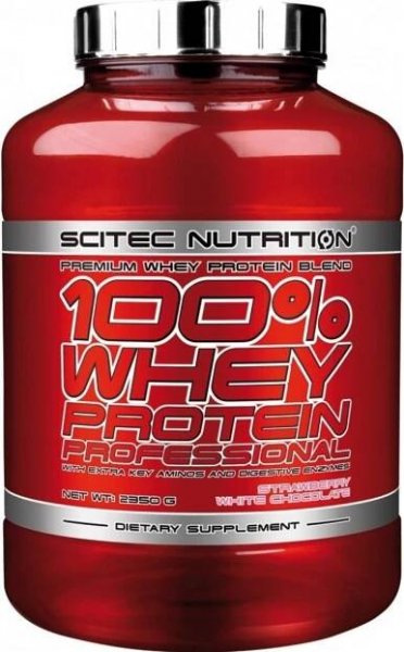 Scitec Nutrition 100% Whey Protein Professional 2350 g vanilka od 1 449 Kč