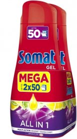 SOMAT gel All in 1 Lemon 2 x 900 ml 249 Kč
