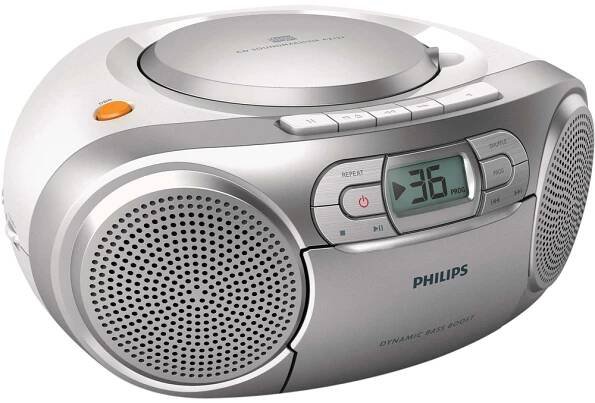Přenosný radiomagnetofon s CD PHILIPS AZ127/12
