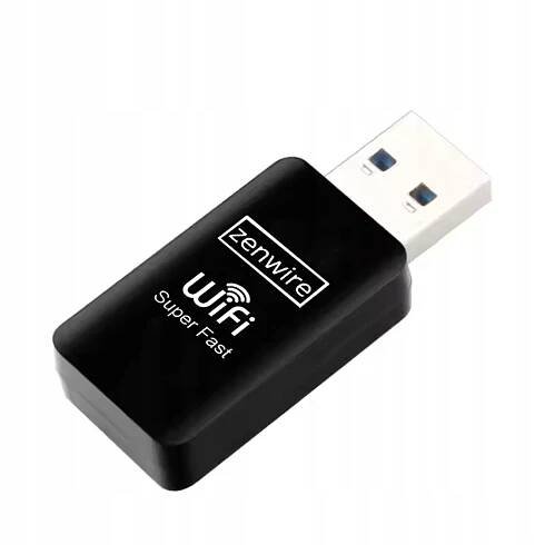 Síťová karta WiFi adaptér USB 3.0 1300 MBps 2.4 5 GHz pro počítač AC1300 Anténa vestavěná