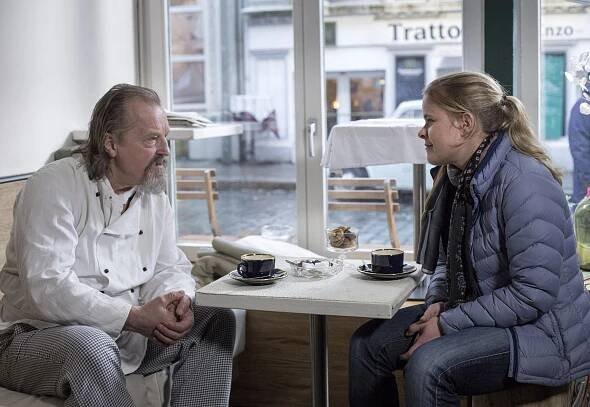 Vraždy na severu - Výbuch - Z filmu - Paul Faßnacht, Marie-Luise Schramm