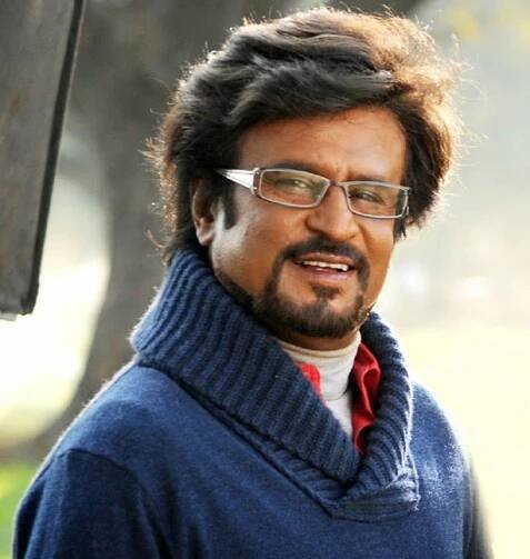 "Legendary Tamil Actor Rajinikanth in a Blue Sweater." Wallpaper