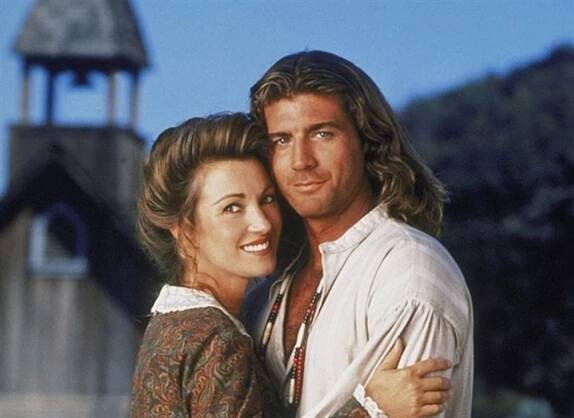 Jane Seymourová a Joe Lando v seriálu Doktorka Quinnová (1993)