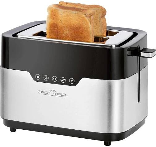 Profi Cook PC-TA 1170 topinkovač černá, nerezová ocel