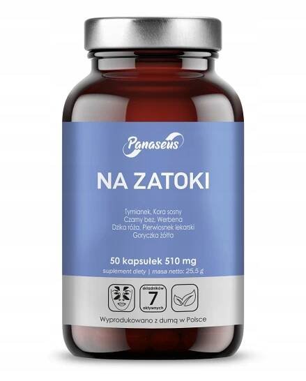 Na zátoky 50 kapslí Panaseus Tymián Černý Bez Verbena Kůra borovice