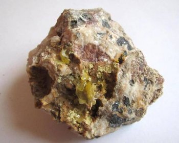 WULFENIT TOUISSIT - MAROKO (SA 12) - Minerály a zkameněliny